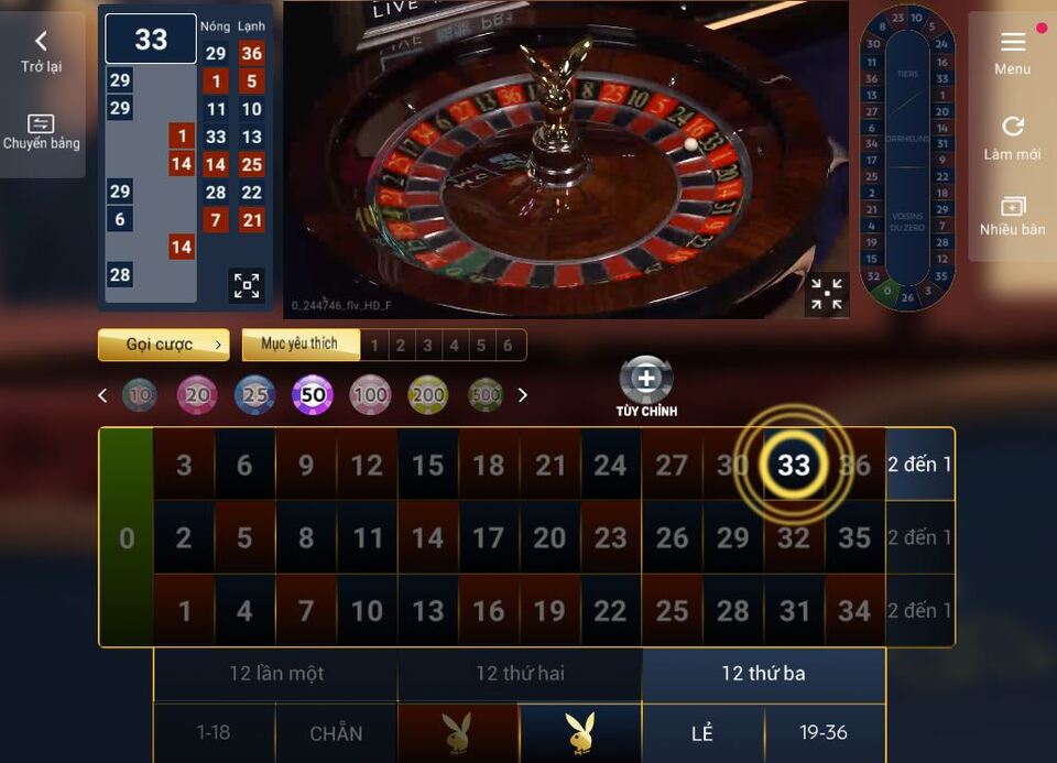 Chơi Roulette theo số 0 hiệu quả giúp bạn tăng tỷ lệ thắng