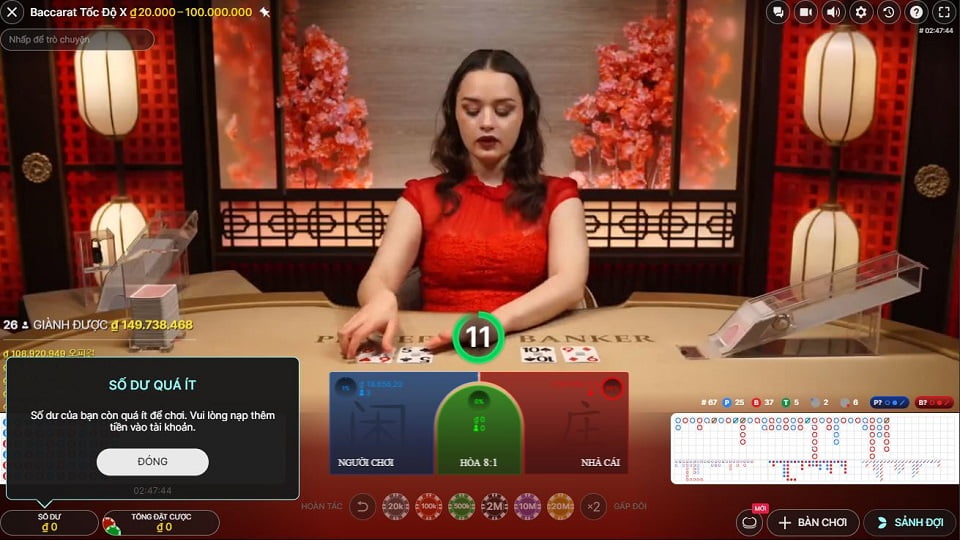 Game bài Baccarat tại Debet: Hướng dẫn cách chơi chi tiết