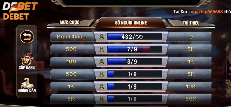 Giao diện trò chơi in-Game đẹp mắt, ấn tượng