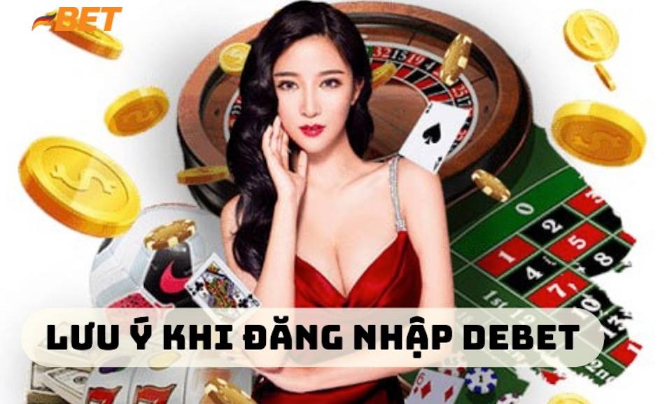 Những điểm lưu ý game thủ khi đăng nhập Debet