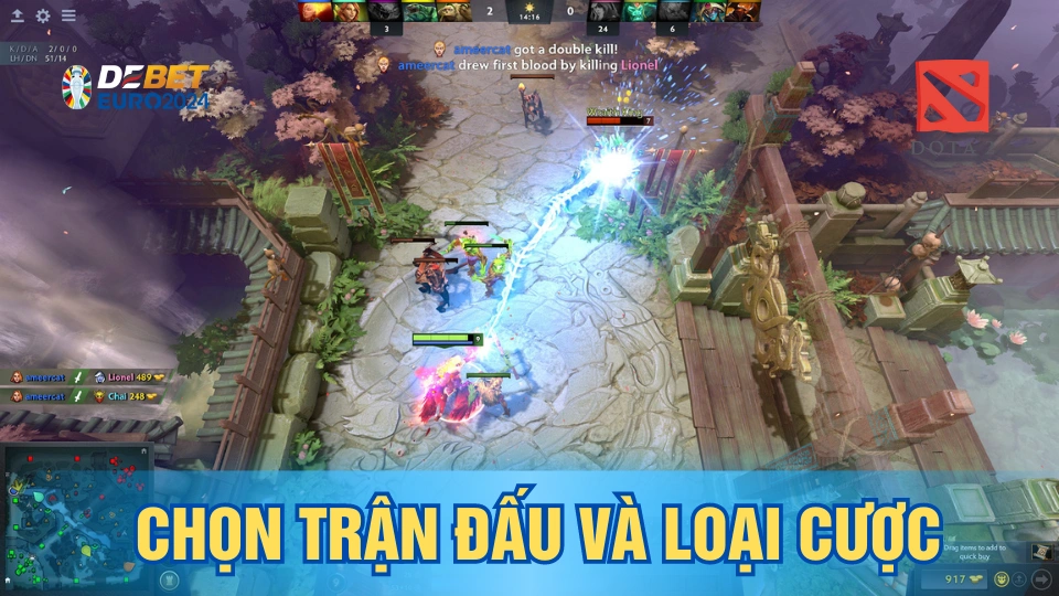 Đặt cược Dota 2 với Debet